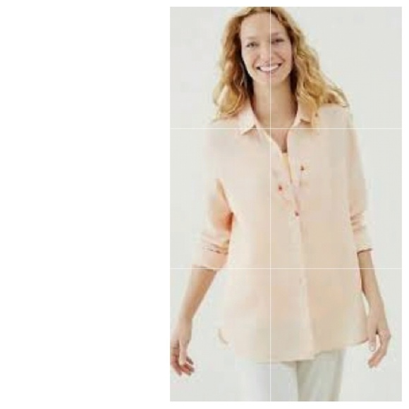 Linen Yarn Dyed Linen Big Shirt 